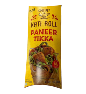 Deep frozen paneer tikka wraps 7oz