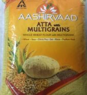 Aashirvaad Whole Wheat Multigrain Flour 4Lb