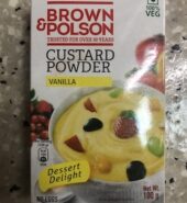 Brown & Polson Custard Powder Vanilla 100 Gm