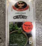 Coriander Chutney Deep 90Z Frozen