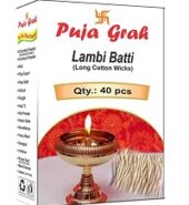 Puja Gheh Round Lambi Batti 40Pc