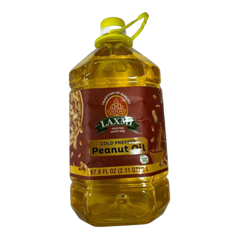 Laxmi cold pressed peanut oil 2 LT Shresta Indian Grocery
