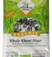 24Mantra Organic Whole Wheat Atta 20Lb