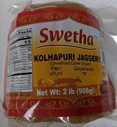 Swetha Kolhapuri Jaggery 2 Lbs