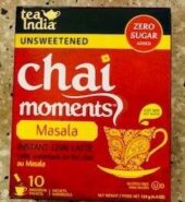 Tea India Chai Moment Masala Tea Mix Unsweetened 10Pack