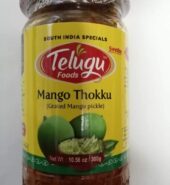 Telugu Mango Thokku Pickle With Garlic 300 Gm