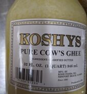 Koshy Ghee 16oz