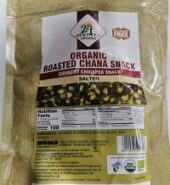 24Mantra Organic Roasted Chana Snack 10Oz
