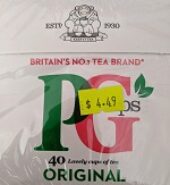Pg Tips Teabags 40 Counts