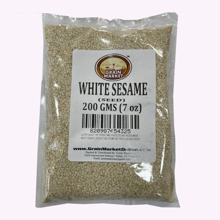 GM White Sesame Seeds 200gms Shresta Indian Grocery