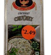 Coconut Chutney 9Oz Frozen