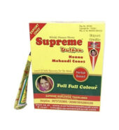 Supreme Fresh Henna Mehendi Cone 60gms