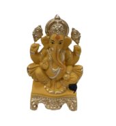 Ganesh Idol6-8inch  Eco-Friendly(Dissolves in 45mins)