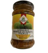 24Mantra Organic Mango Avakaya Pickle (With Garlic) 300Gms