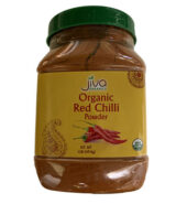 Jiva Organic Chilli Powder in Jar 1Lb