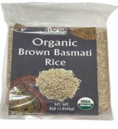 Jiva Organic Brown Basmati Rice 4 Lbs