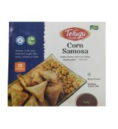 Telugu Foods Frozen Corn Samosa 300Gms