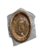 Puja Copper Plate 8″