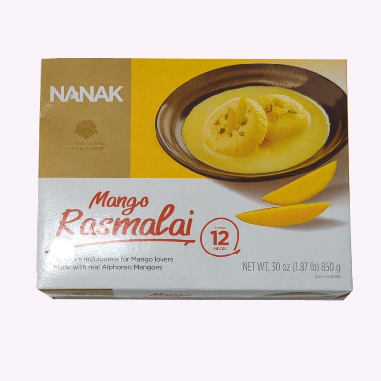 Nanak Mango Rasmalai Mango 850Gm Shresta Indian Grocery