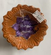 Diya no:13- Hand painted mix&match designs and colors 4 pc