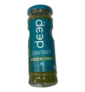 Deep Green chilli chutney 200gm