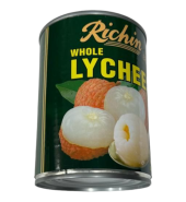 Richin Whole Lychee in Can 20 oz