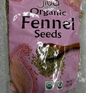 Jiva Organic Fennel Seeds 7Oz