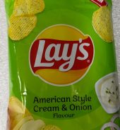 LAYS AMERICAN STYLE CREAM AND ONION 67GM